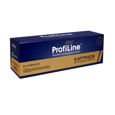 картридж ProfiLine PL-CF283X/737 черный