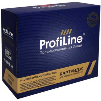 картридж ProfiLine PL-Q5942X/Q5945X/Q1338X черный