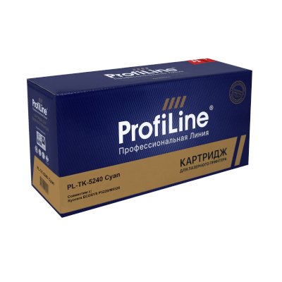 картридж ProfiLine PL-TK-5240C голубой