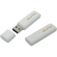 флешка Qumo 16GB QM16GUD-OP1-white Белый