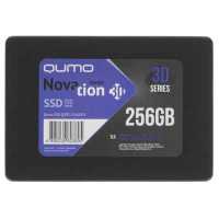 SSD диск Qumo Novation 3D 256Gb Q3DT-256GSCY Черный