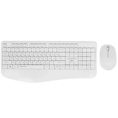 клавиатура Qumo Space K57/M75 White Черный