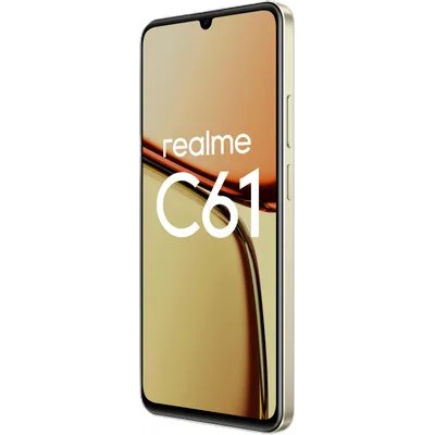 смартфон Realme C61 6/128GB Gold золотой
