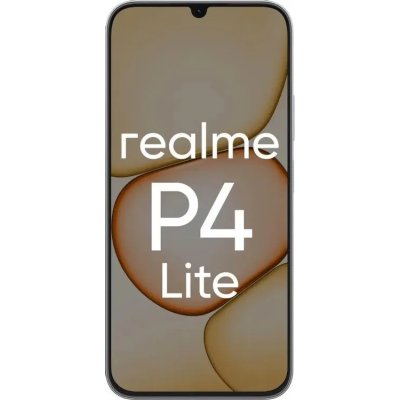 смартфон Realme P4 Lite 4/64GB Grey серый