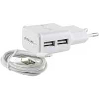 сетевое зарядное устройство RedLine NT-2A White УТ000013637 Белый