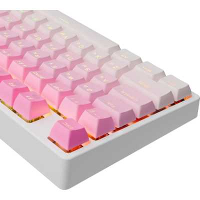 клавиатура Redragon Cass Pink Белый-розовый