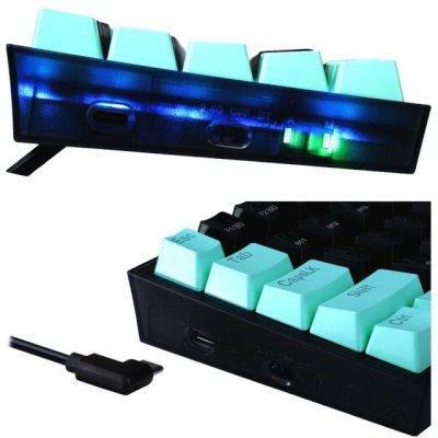 клавиатура Redragon Castor Pro Black/Blue Черный-голубой