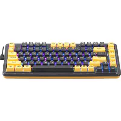 клавиатура Redragon Elf Violet Yellow Белый-фиолетовый