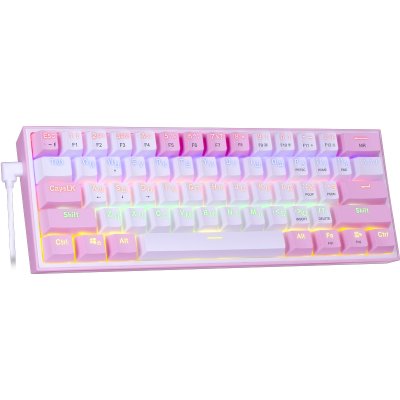 клавиатура Redragon Fizz Pink Розовый