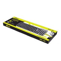 клавиатура Ritmix RKB-100 Black USB Черный