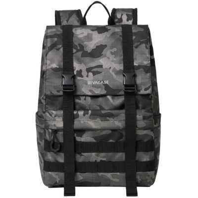 рюкзак RivaCase 7621 Grey Camo серый камуфляж