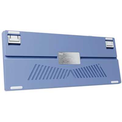 клавиатура Royal Kludge M87 6977576550786 Белый-голубой