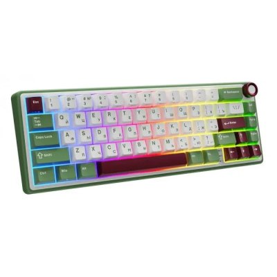 клавиатура Royal Kludge R65 Green Sand 6935280823930 Зеленый-белый
