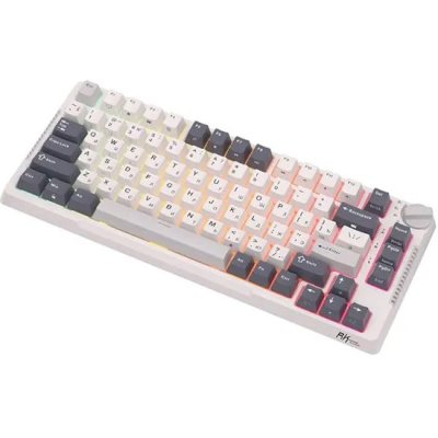клавиатура Royal Kludge RK-H81 White Night 6935280824104 Белый-серый
