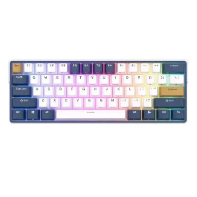 клавиатура Royal Kludge RK61Plus 6935280818271 Белый-синий