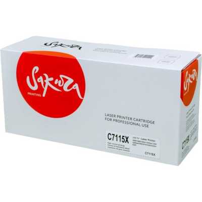 картридж Sakura SAC7115X черный