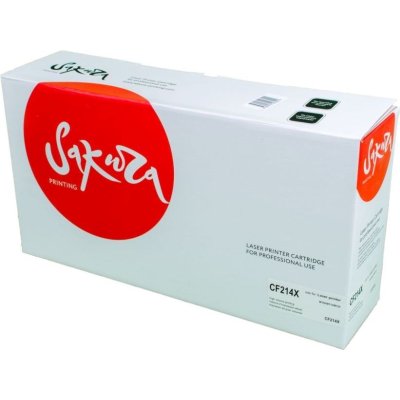 картридж Sakura SACF214X черный