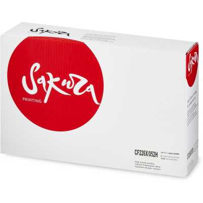 картридж Sakura SACF226X/052H черный