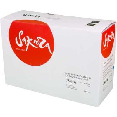 картридж Sakura SACF331A голубой
