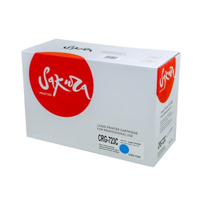 картридж Sakura SACRG723C голубой