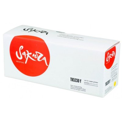 картридж Sakura SATK5230Y желтый