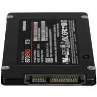 SSD диск Samsung 870 EVO 1Tb MZ-77E1T0B/EU Черный