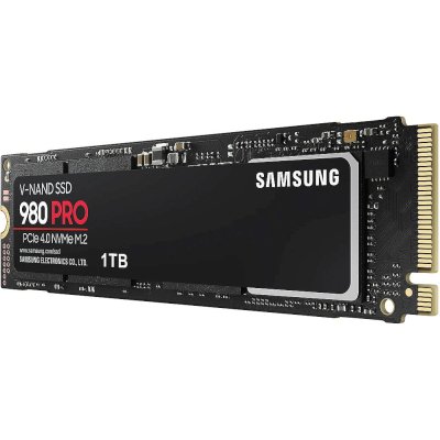 SSD диск Samsung 980 PRO 1Tb MZ-V8P1T0B/AM Черный