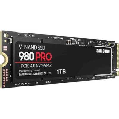 SSD диск Samsung 980 PRO 1Tb MZ-V8P1T0BW OEM Черный