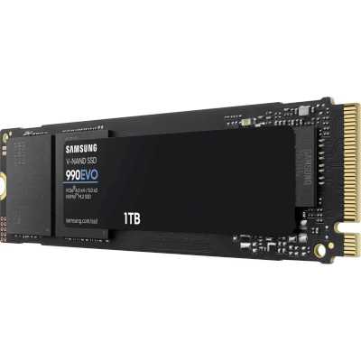 SSD диск Samsung 990 EVO 1Tb MZ-V9E1T0B/AM Черный