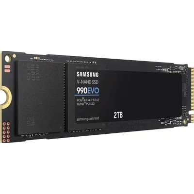 SSD диск Samsung 990 EVO 2Tb MZ-V9E2T0BW Черный