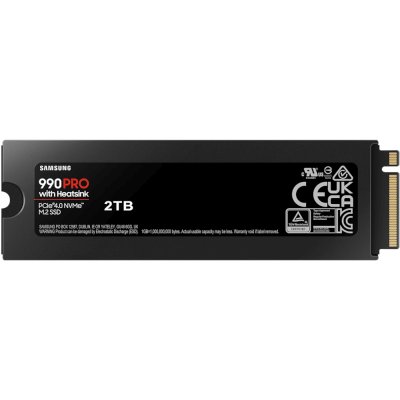 SSD диск Samsung 990 PRO 2Tb MZ-V9P2T0GW Черный