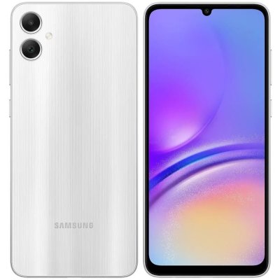 смартфон Samsung Galaxy A05 4/128GB Silver SM-A055FZSGMEA серебристый