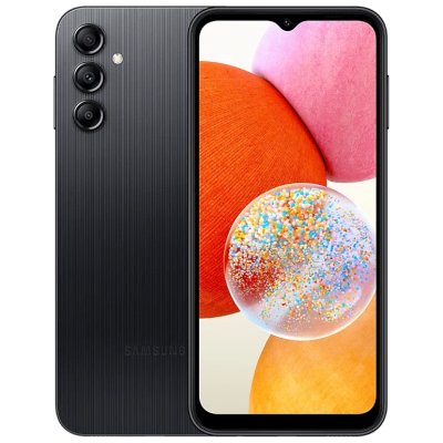 смартфон Samsung Galaxy A14 6/128GB Black SM-A145PZKHMEA черный