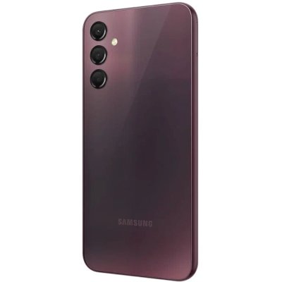 смартфон Samsung Galaxy A24 6/128GB Dark Red SM-A245FDRVSKZ темно-красный