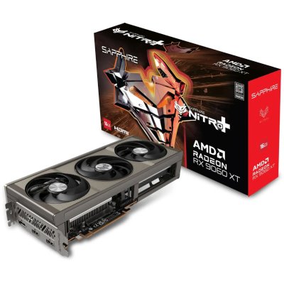 видеокарта Sapphire AMD Radeon RX 9060 XT Nitro+ Gaming OC 16Gb 11350-01-20G