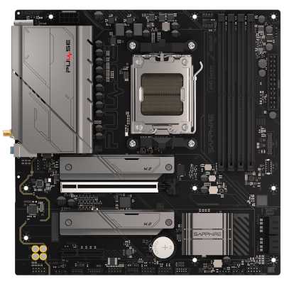 материнская плата Sapphire B850M Pulse WIFI Черный