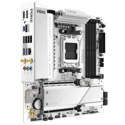 материнская плата Sapphire B850M Pure WIFI Черный