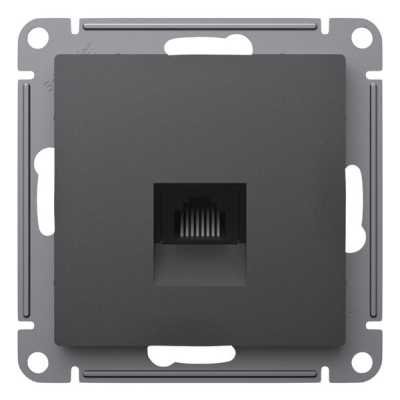 розетка компьютерная Schneider Electric AtlasDesign ATN001483 Базальт