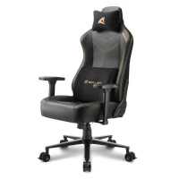 игровое кресло Sharkoon Skiller SGS30 Black-Grey черный-серый