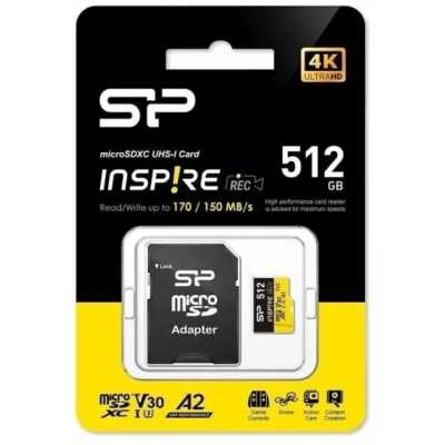 карта памяти Silicon Power Inspire 512GB SP512GBSTXLA2V1NSP