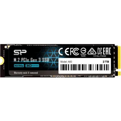 SSD диск Silicon Power P34A60 2Tb SP002TBP34A60M28 Черный