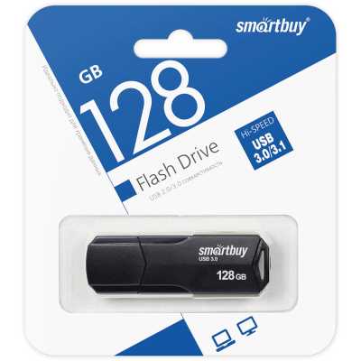 флешка SmartBuy 128GB SB128GBCLU-K3 Черный