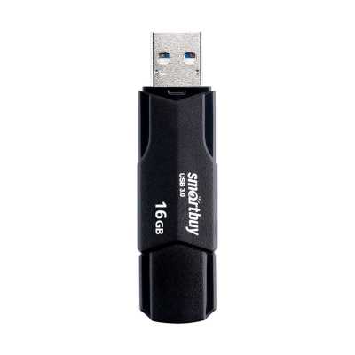 флешка SmartBuy 16GB SB16GBCLU-K3 Черный