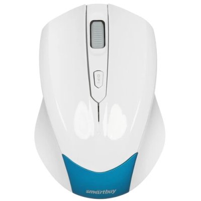 мышь SmartBuy 356AG SBM-356AG-BW Белый-голубой