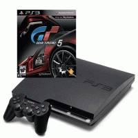 игровая приставка Sony PlayStation 3 PS3/320GB/GOWIII/GT5 черный