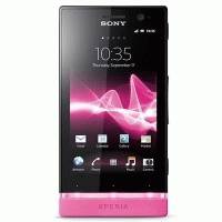 смартфон Sony Xperia U Black/Pink