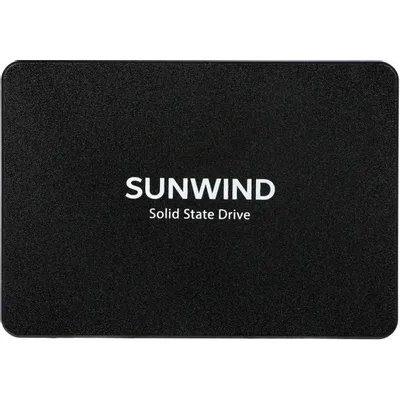 SSD диск SunWind ST3 2Tb SWSSD002TS2 Черный
