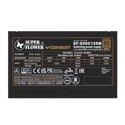 блок питания Super Flower Combat DB 850W SF-850C12DB Черный