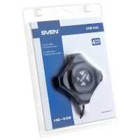 разветвитель USB Sven HB-432 Black черный