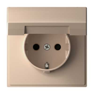розетка силовая Systeme Electric AtlasDesign GAL001246 Песочный